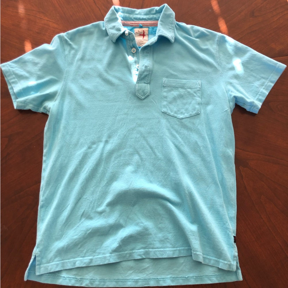 Relwen Light Blue Polo - Large